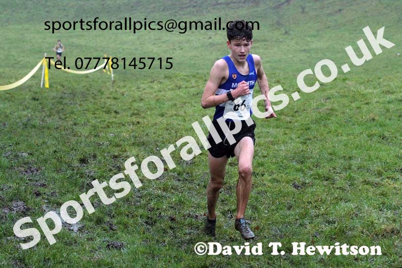 Boys under-15s, NECAA Junior Cross Country Relays, Thornley Farm, Peterlee, Saturday, December 12th. Photo: David T. Hewitson/Sports for All Pics